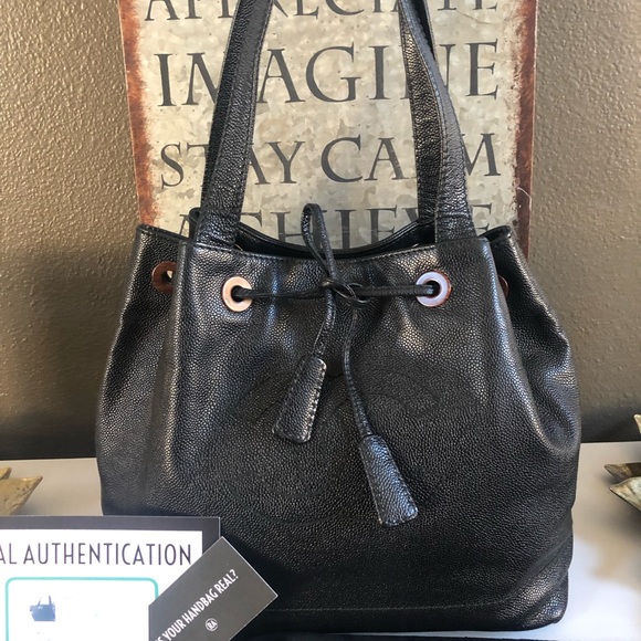 Chanel 2002 Drawstring Tote - Picture 2 of 15